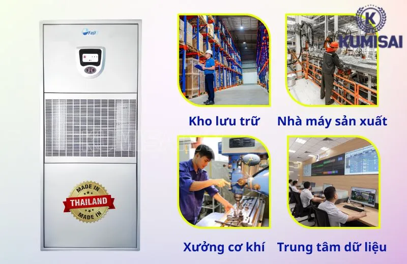 Những nơi nên dùng máy hút ẩm công nghiệp FujiE HM-240BH