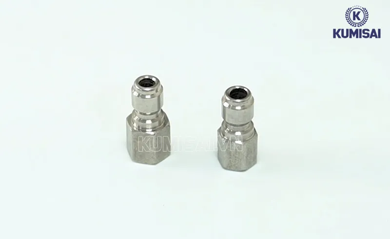 Đầu đuôi chuột làm từ inox bền chắc