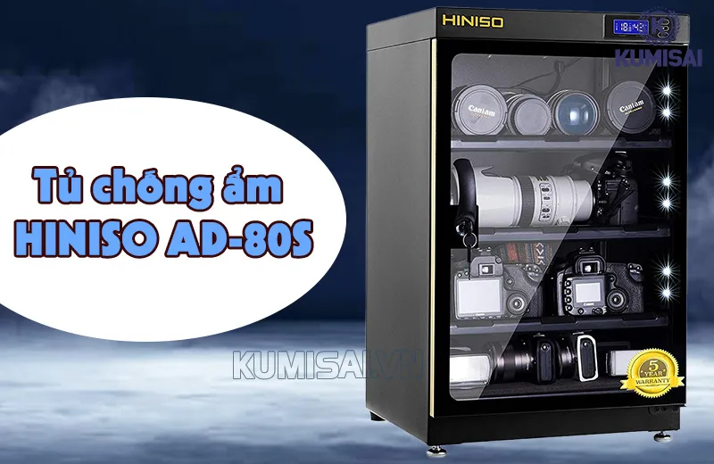 Tìm hiểu tủ chống ẩm HINISO AD-80S Tìm hiểu tủ chống ẩm HINISO AD-80S