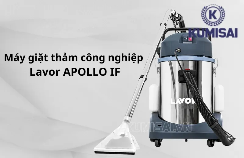 Máy giặt thảm công nghiệp Lavor APOLLO IF mạnh mẽ, bền bỉ