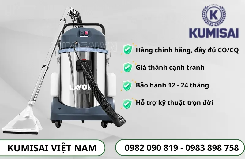 Kumisai Việt Nam phân phối máy giặt thảm Lavor APOLLO IF chính hãng