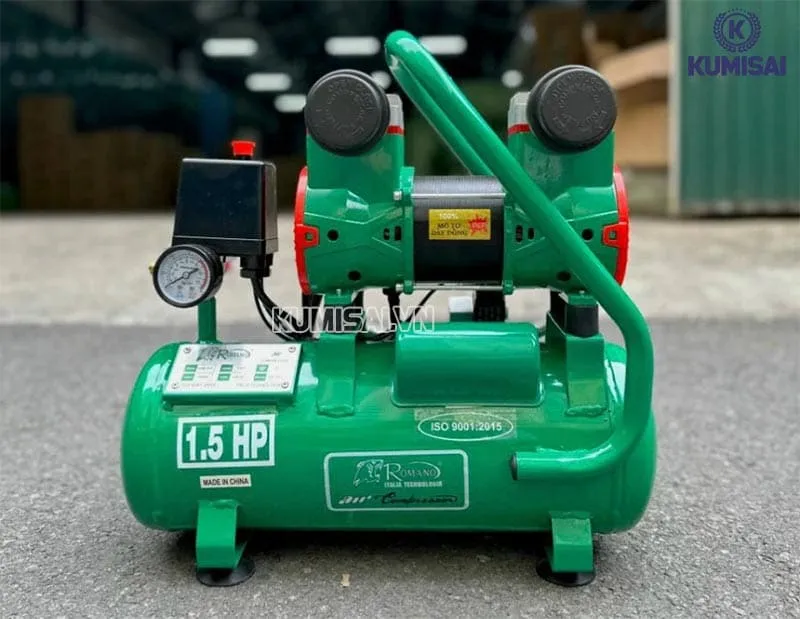 Máy nén khí giảm âm Romano 12L