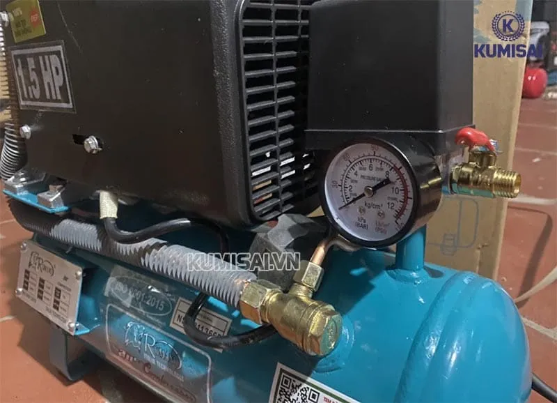 Không ép máy nén khí quá công suất