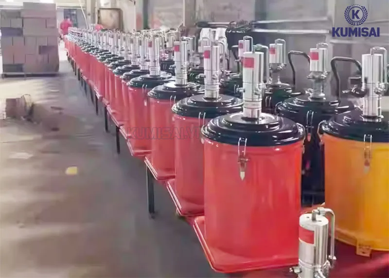 KUMISAI VIỆT NAM phân phối máy bơm mỡ chính hãng, chất lượng