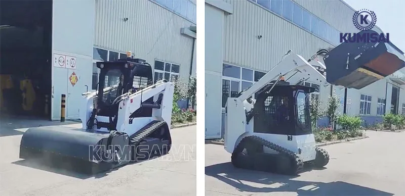 Công nghệ xe quét rác Bobcat hiện đại, đảm bảo tiết kiệm mọi chi phí