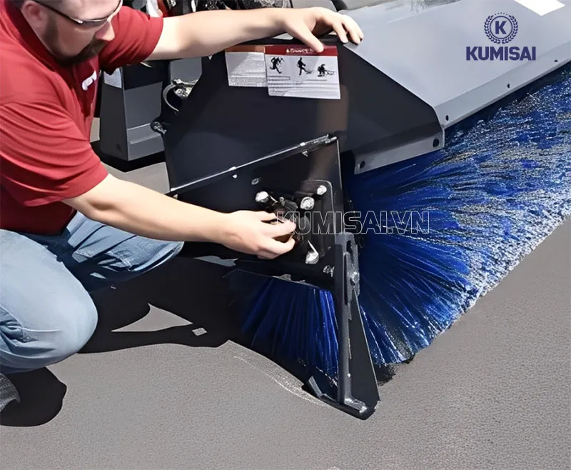 Bảo dưỡng hệ thống chổi quét rất quan trọng