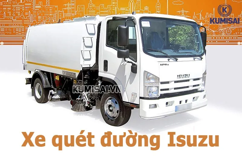 Xe quét đường phố Isuzu