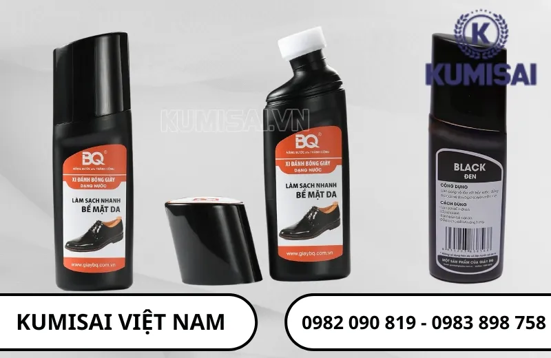 Kumisai Việt Nam phân phối xi nước đánh giày đen chính hãng, giá rẻ