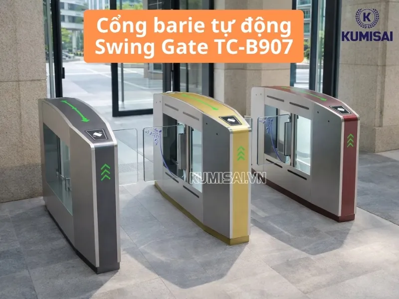Tìm hiểu về cổng barie tự động Swing Gate TC-B907
