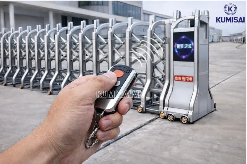 Tham khảo hướng dẫn sử dụng cổng xếp inox TC-J8927 Tham khảo hướng dẫn sử dụng cổng xếp inox TC-J8927