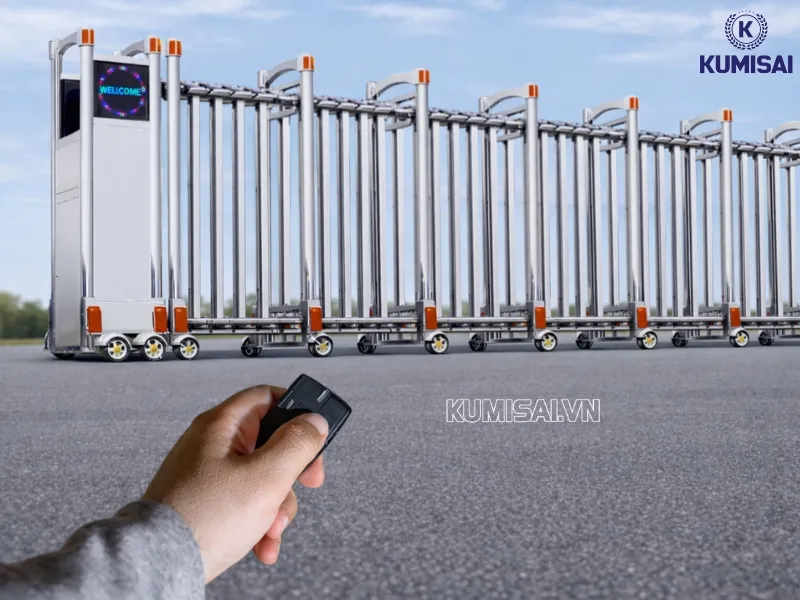 Hướng dẫn cách sử dụng cổng xếp inox chạy điện PC-J8912 Hướng dẫn cách sử dụng cổng xếp inox chạy điện PC-J8912
