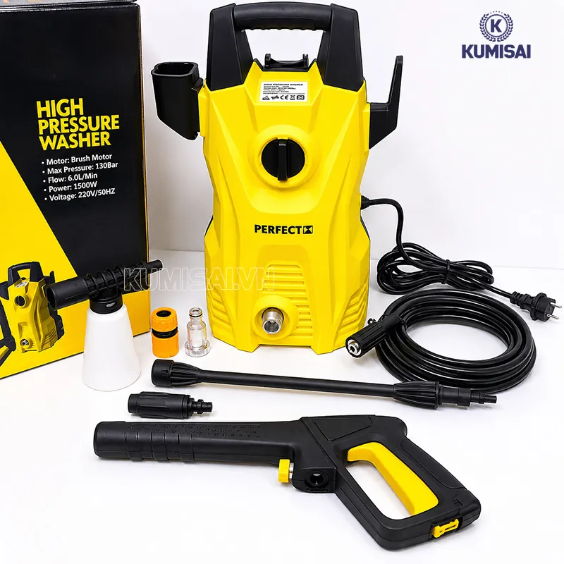 Kumisai Việt Nam bán máy rửa xe cao áp Perfect PF-MO7050
