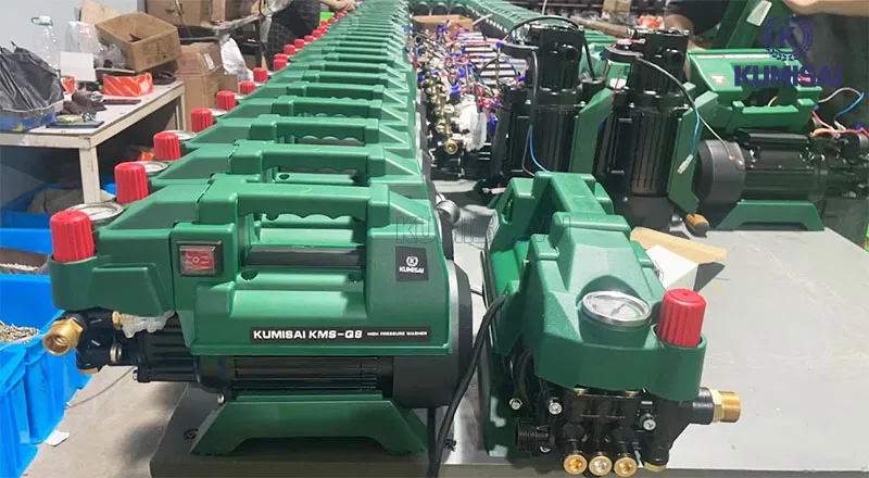 Sản phẩm máy rửa xe chất lượng được phân phối bởi Kumisai Việt Nam