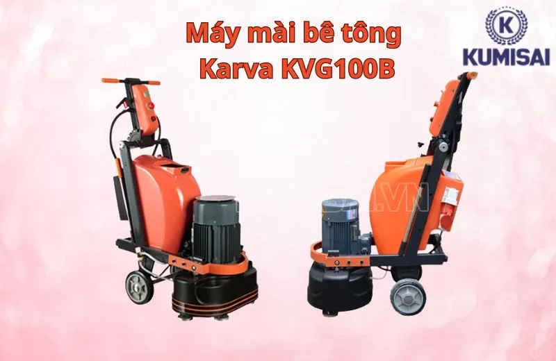 Karva KVG100B có màu đen - cam nổi bật