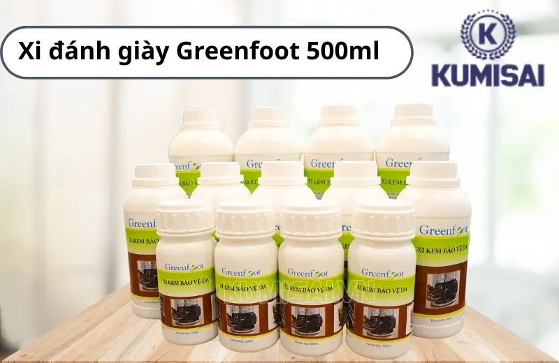 Xi đánh giày Greenfoot 500ml chính hãng Xi đánh giày Greenfoot 500ml chính hãng