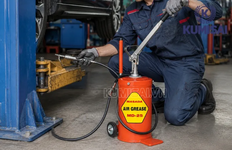 MASADA MD-25 vận hành hoàn toàn bằng tay