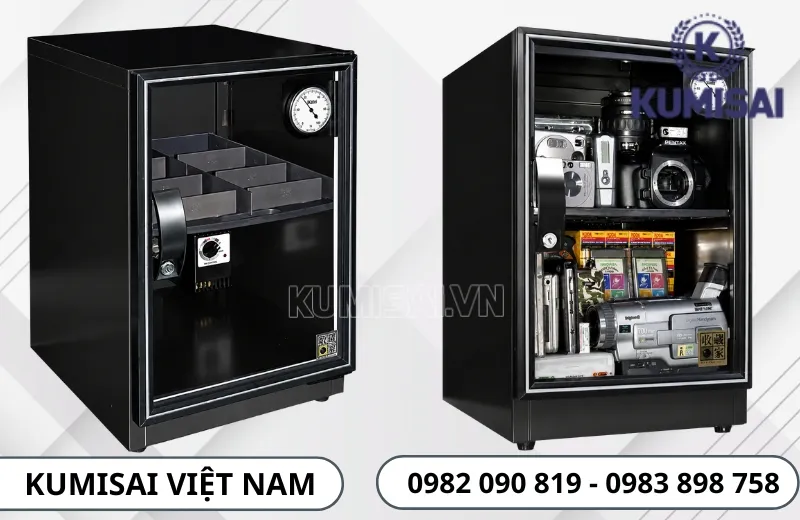 Kumisai Việt Nam cung cấp chính hãng tủ chống ẩm Eureka RT-48C Kumisai Việt Nam cung cấp chính hãng tủ chống ẩm Eureka RT-48C