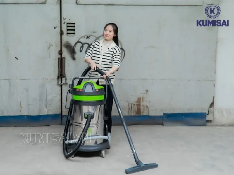 Hướng dẫn sử dụng máy hút bụi công nghiệp 60 lít