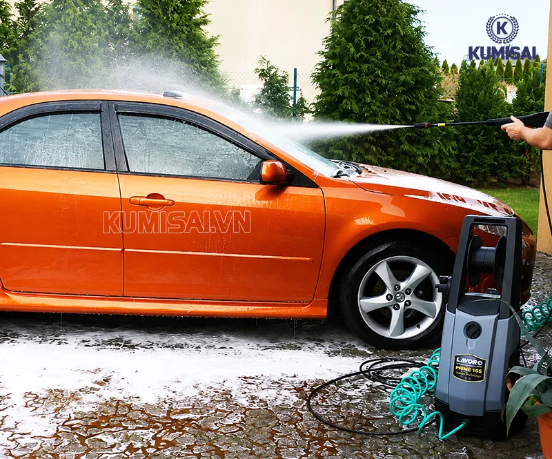 Cách dùng máy xịt rửa xe Lavor PRIME 165
