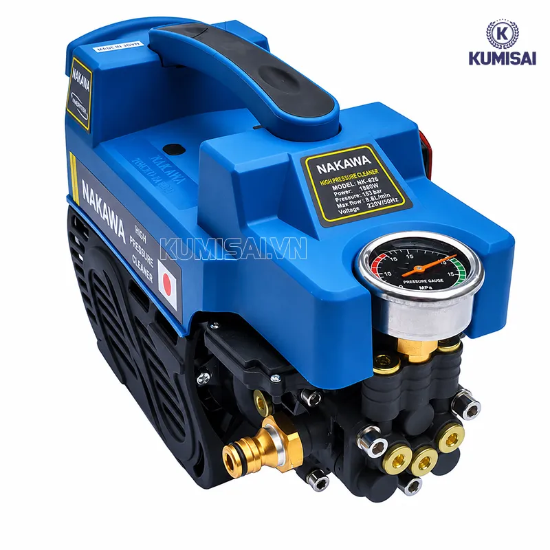Hướng dẫn sử dụng máy rửa xe Nakawa 1880W NK-626