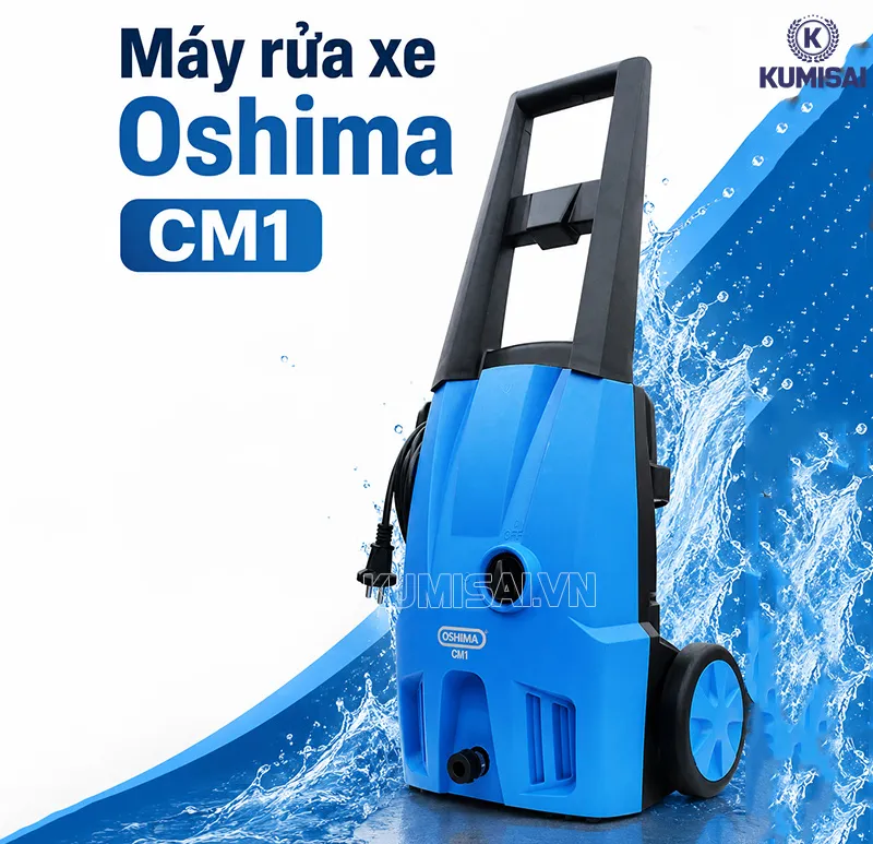 Máy rửa xe Oshima CM1 hiện đại