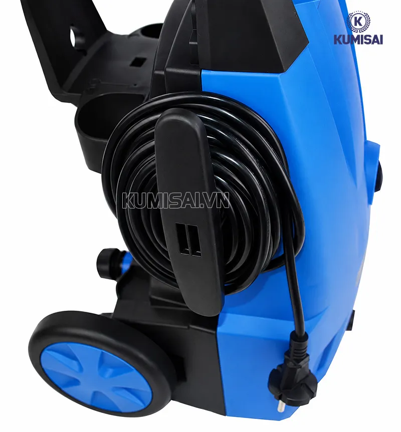 Có thể quấn dây điện bên hông máy tiện lợi