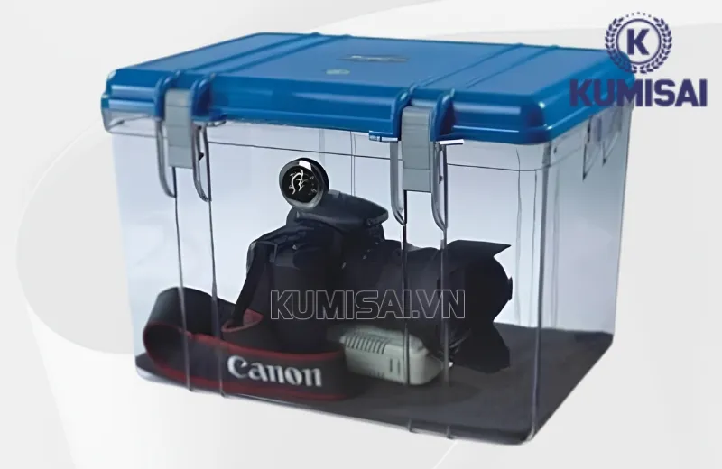Chất liệu cứng cáp với thân trong suốt, có thể quan sát bên trong Chất liệu cứng cáp với thân trong suốt, có thể quan sát bên trong