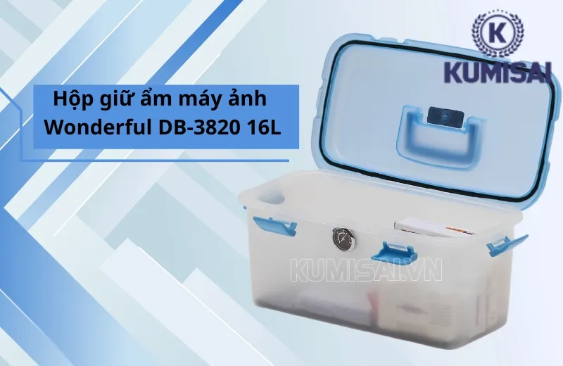 Hộp giữ ẩm máy ảnh Wonderful DB-3820 16L tiện lợi