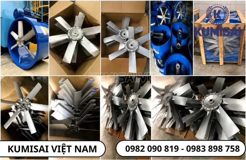 Sở hữu cánh quạt D7000m chính hãng, giá rẻ tại Kumisai Việt Nam