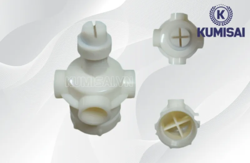 Cấu tạo đầu phun tháp giải nhiệt DN 76 Cấu tạo đầu phun tháp giải nhiệt DN 76