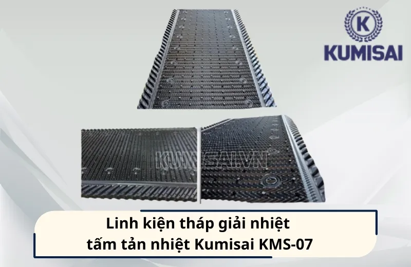 Linh kiện tháp giải nhiệt tấm tản nhiệt Kumisai KMS-07 chất lượng