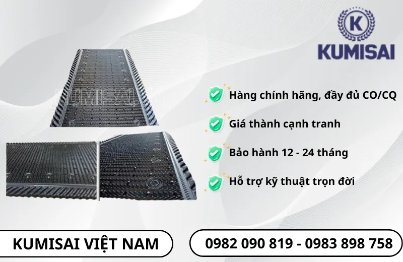 Đầu tư tấm tản nhiệt Kumisai KMS-07 chính hãng tại Kumisai Việt Nam
