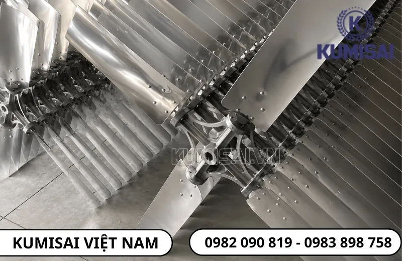 Kumisai Việt Nam phân phối chính hãng cánh quạt tháp giải nhiệt D1450mm