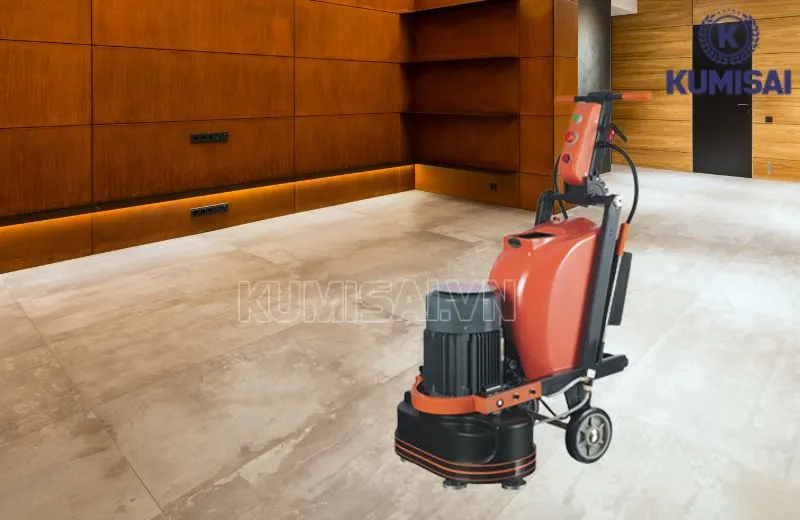 Máy mài sàn bê tông Karva KVG-6 chuẩn công nghiệp Máy mài sàn bê tông Karva KVG-6 chuẩn công nghiệp