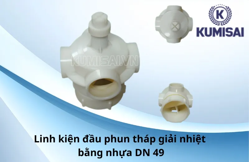Linh kiện đầu phun tháp giải nhiệt bằng nhựa DN 49 chất lượng cao
