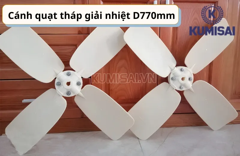 Cánh quạt tháp giải nhiệt D770mm giữ vai trò rất quan trọng