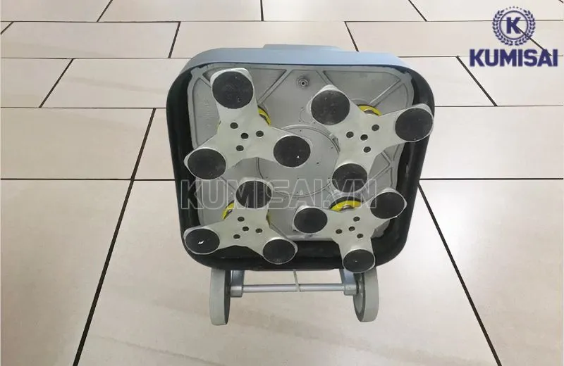 12 đĩa mài gắn dưới mâm mài