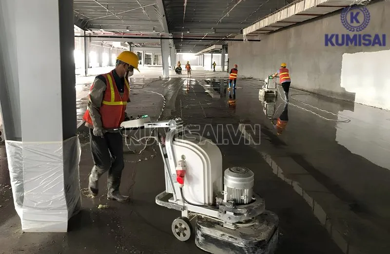 Thiết bị có 2 chế độ mài khô - ướt linh hoạt