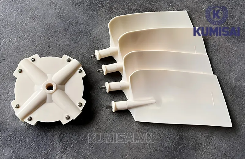 Cánh quạt D760mm làm từ nhựa ABS cứng cáp