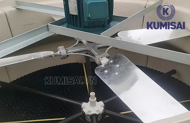 Cánh quạt D1200m tạo lưu lượng gió lớn, nâng cao hiệu quả tản nhiệt