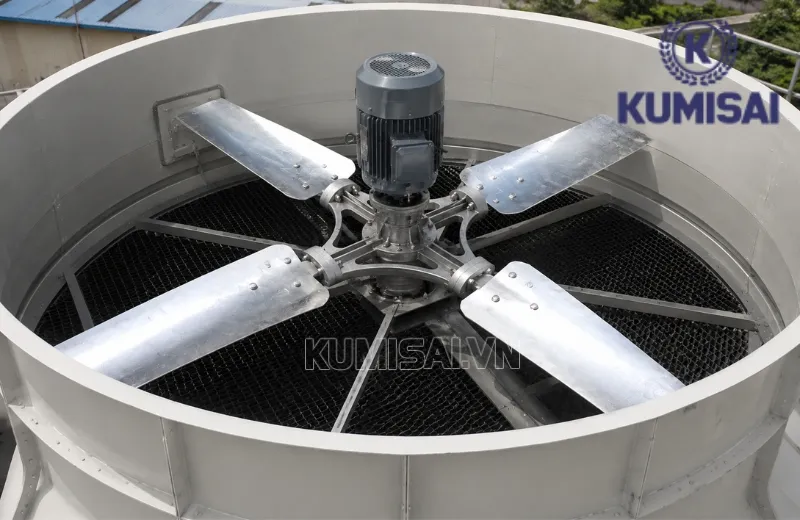 Cánh quạt D1200m tương thích với nhiều dòng tháp giải nhiệt phổ biến