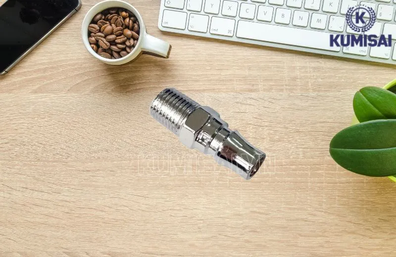 Hình ảnh chi tiết của cút nối nhanh đầu đực gen ngoài