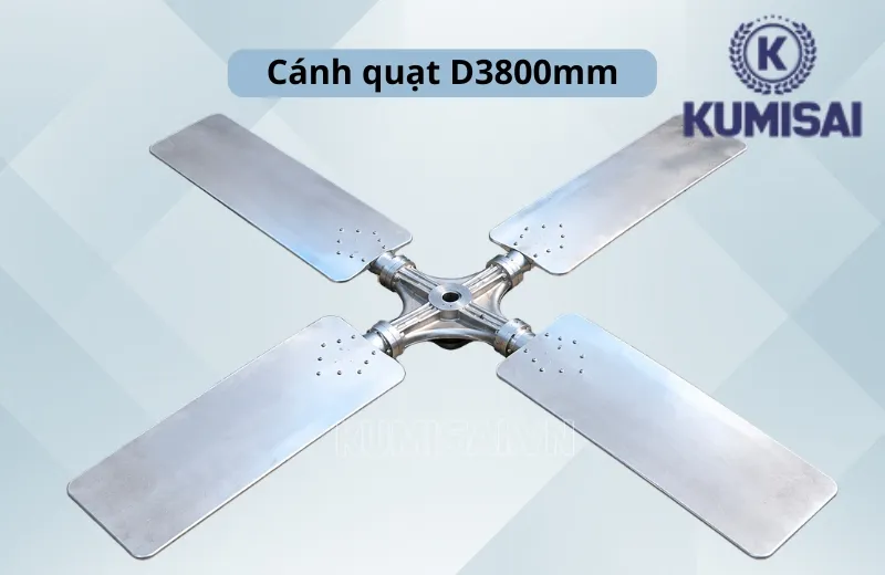 Cánh quạt D3800mm chất lượng cho hệ thống tháp giải nhiệt Cánh quạt D3800mm chất lượng cho hệ thống tháp giải nhiệt