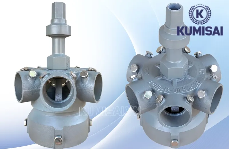 DN 140 có 6 đầu chia nước DN 140 có 6 đầu chia nước