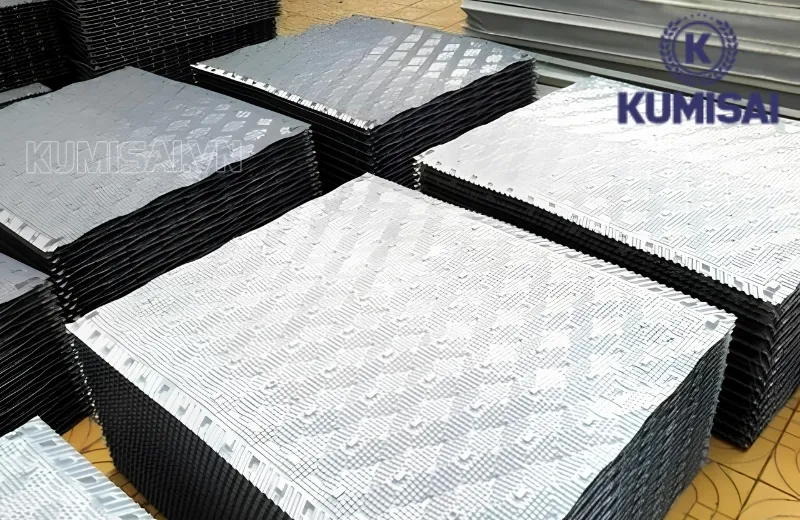 Tấm tản nhiệt KMS-08 có diện tích bề mặt trao đổi lớn
