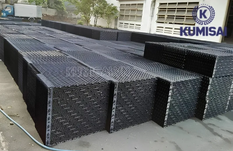 Tấm tản nhiệt KMS-08 có phom dáng kiểu sóng