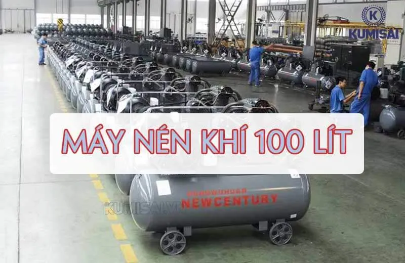 Tìm hiểu về máy nén khí 100 lít