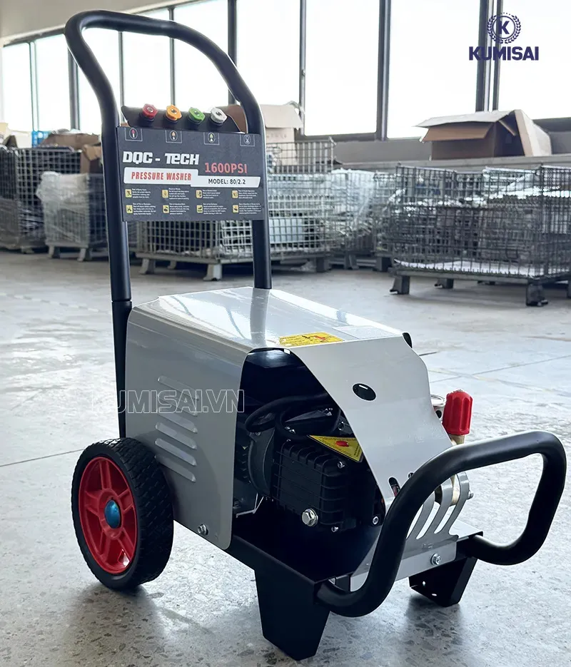 Tìm hiểu về máy rửa xe cao áp DQC - TECH 80/2.2 Tìm hiểu về máy rửa xe cao áp DQC - TECH 80/2.2