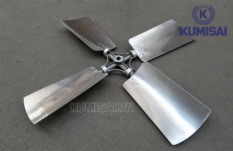 Cánh quạt D2000mm có đường kính rộng