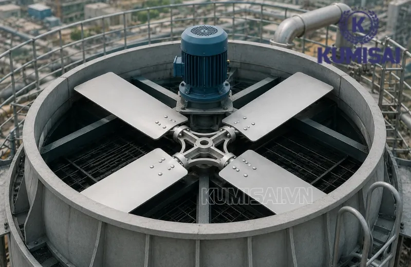 Những môi trường công nghiệp nên đầu tư cánh quạt D2000mm cho tháp giải nhiệt